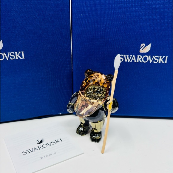 Star Wars Swarovski Crystal Disney Ewok figurine - Picture 1 of 14